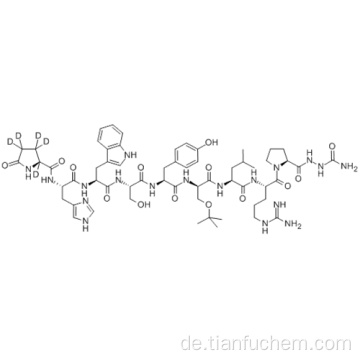 1-9-Luteinizinghormon freisetzender Faktor (Schweine), 6- [O- (1,1-Dimethylethyl) -D-serin] -, 2- (Aminocarbonyl) hydrazid CAS 65807-02-5
